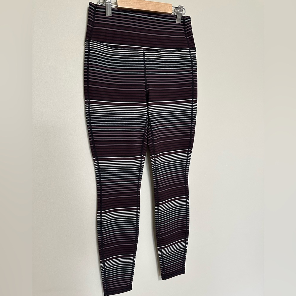NWOT. Altheta Striped Leggings